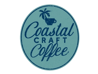 Coastal Craft Coffee logo design by Dakouten