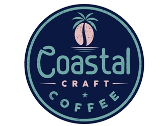 Coastal Craft Coffee logo design by gogo