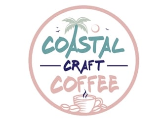 Coastal Craft Coffee logo design by gogo