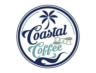 Coastal Craft Coffee logo design by gogo