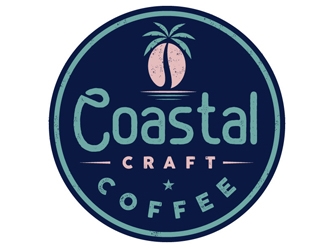 Coastal Craft Coffee logo design by gogo