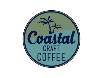 Coastal Craft Coffee logo design by fastsev