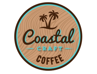 Coastal Craft Coffee logo design by avatar