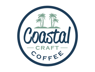 Coastal Craft Coffee logo design by kunejo
