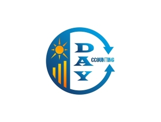 DAY ACCOUNTING logo design by Mailla