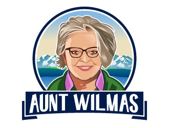 Aunts Wilmas Self Service Laundry  logo design by Suvendu