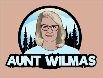 Aunts Wilmas Self Service Laundry  logo design by Suvendu