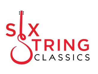 Six String Classics logo design by MonkDesign