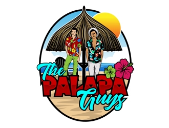 The Palapa Guys logo design by DreamLogoDesign