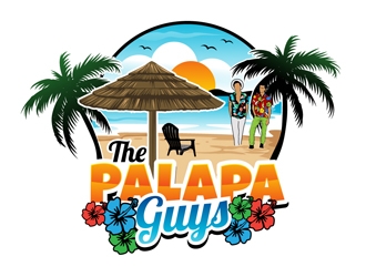 The Palapa Guys logo design by DreamLogoDesign