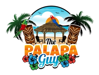 The Palapa Guys logo design by DreamLogoDesign