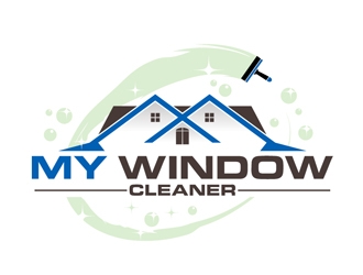 My Window Cleaner logo design by DreamLogoDesign