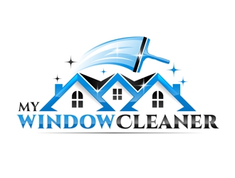 My Window Cleaner logo design by DreamLogoDesign