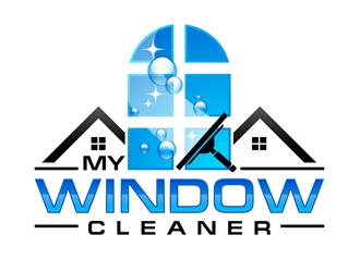 My Window Cleaner logo design by DreamLogoDesign