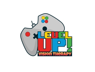 LEVEL UP! Vision Therapy logo design by nexgen