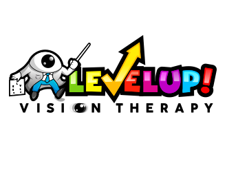 LEVEL UP! Vision Therapy logo design by schiena