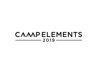 Camp Elements logo design by logitec