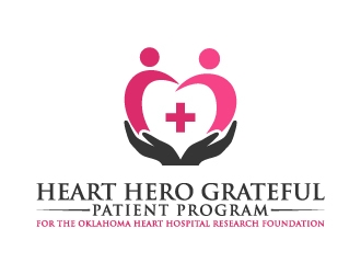 Heart Hero Grateful Patient Program for the Oklahoma Heart Hospital Research Foundation logo design by abss