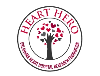 Heart Hero Grateful Patient Program for the Oklahoma Heart Hospital Research Foundation logo design by tec343