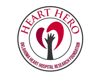Heart Hero Grateful Patient Program for the Oklahoma Heart Hospital Research Foundation logo design by tec343