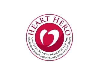 Heart Hero Grateful Patient Program for the Oklahoma Heart Hospital Research Foundation logo design by naldart
