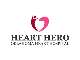 Heart Hero Grateful Patient Program for the Oklahoma Heart Hospital Research Foundation logo design by kasperdz