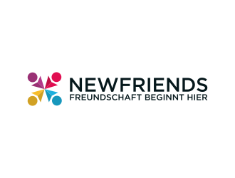 NewFriends (company name) Freundschaft beginnt hier. (Slogan) logo design by sitizen