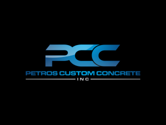 Petros Custom Concrete, Inc. logo design by eagerly