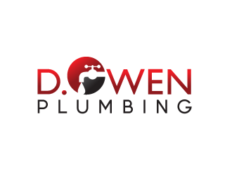 D. Owen Plumbing logo design by bluespix