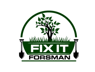 Fix It Forsman logo design by desynergy