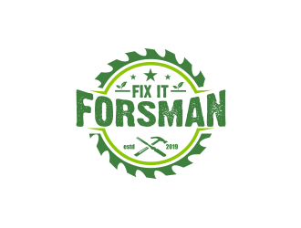 Fix It Forsman logo design by sodimejo