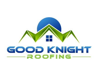 Good Knight Roofing logo design by Dawnxisoul393