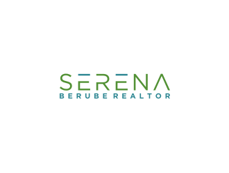 Serena Berube Realtor logo design by bricton