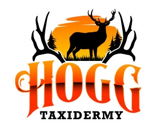 Hogg Taxidermy logo design by daywalker