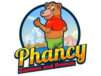 Phancy Customs and Promos logo design by Suvendu