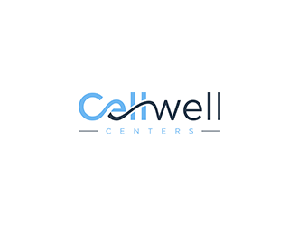 Cell well centers logo design by blackcane