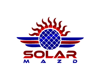 solarmazd logo design by samuraiXcreations