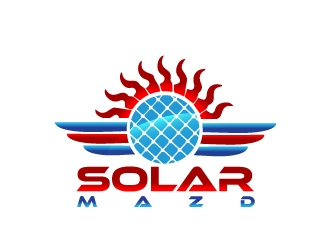 solarmazd logo design by samuraiXcreations