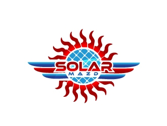 solarmazd logo design by samuraiXcreations