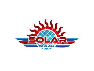 solarmazd logo design by samuraiXcreations