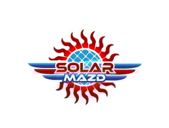 solarmazd logo design by samuraiXcreations