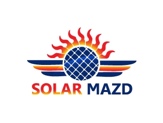 solarmazd logo design by samuraiXcreations