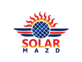 solarmazd logo design by samuraiXcreations