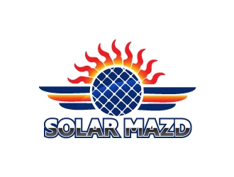 solarmazd logo design by samuraiXcreations