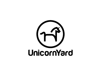 Unicorn Yard  / possible shorter name UY logo design by torresace