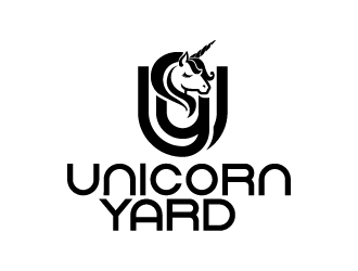 Unicorn Yard  / possible shorter name UY logo design by jaize