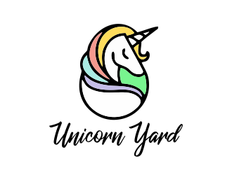 Unicorn Yard  / possible shorter name UY logo design by JessicaLopes