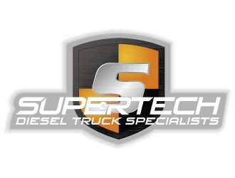 Supertech Diesel Truck Specialists logo design by MUSANG