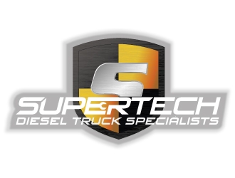 Supertech Diesel Truck Specialists logo design by MUSANG