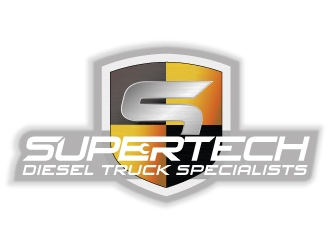 Supertech Diesel Truck Specialists logo design by MUSANG